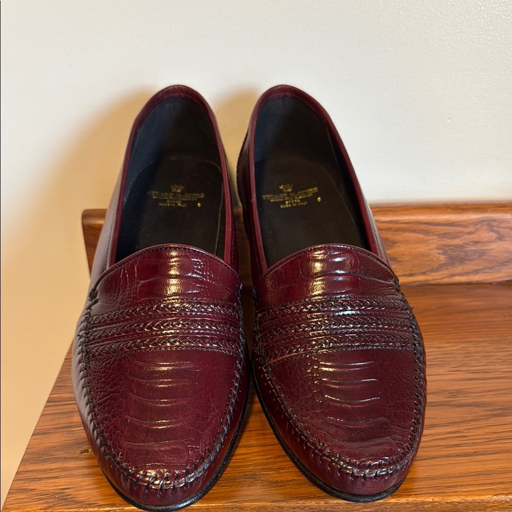 Stuart McGuire leather spring step cushion shoes made in Italy size 8 1/2 EE
